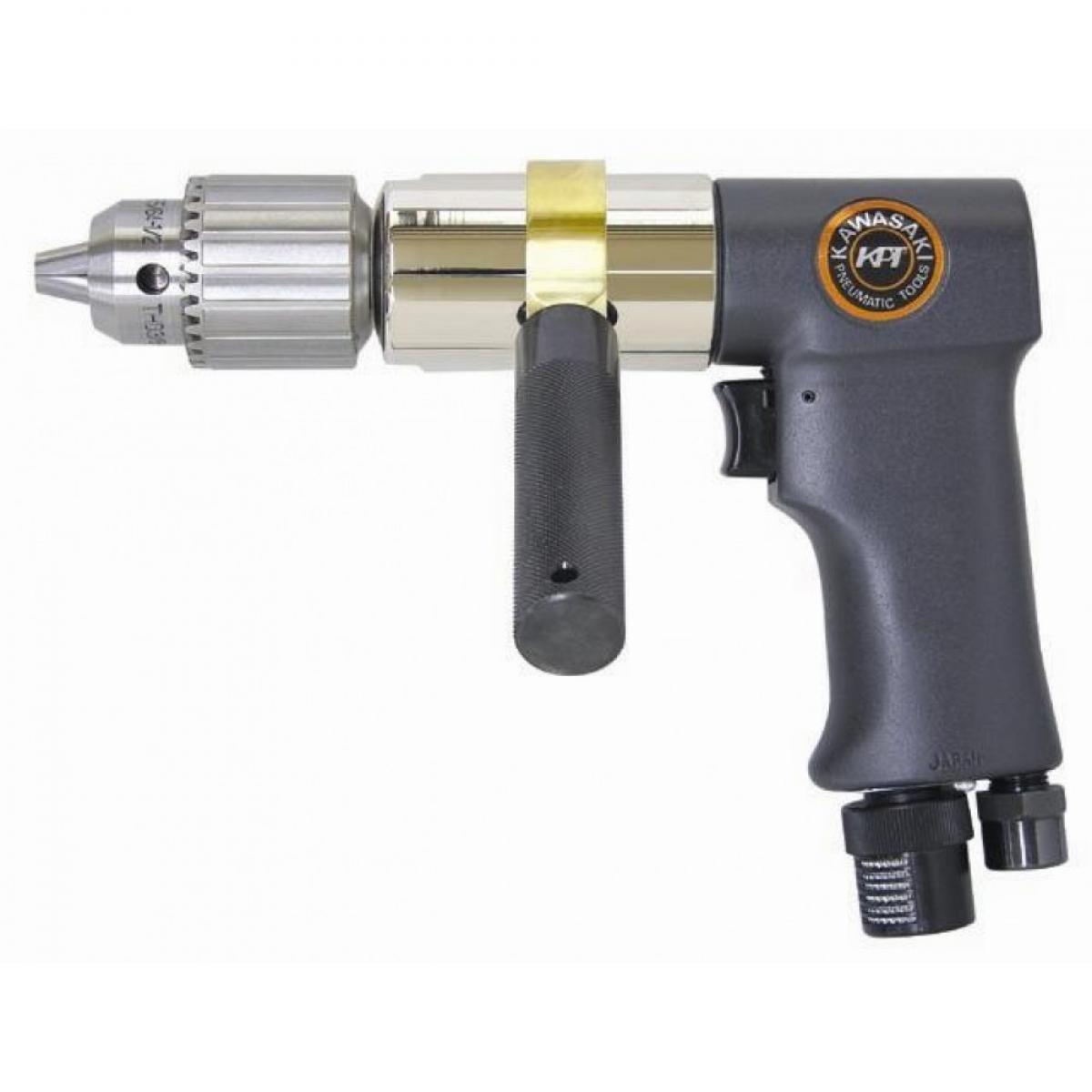 картинка Дрель пневматическая KAWASAKI KPT-1651 Дрель 1/2"(13мм) +Патрон К-6 — Kawasaki-shop.ru KAWASAKI (Япония) поставки промышленного пневмоинструмента в России картинка Дрель пневматическая KAWASAKI KPT-1651 Дрель 1/2"(13мм) +Патрон К-6 — Kawasaki-shop.ru