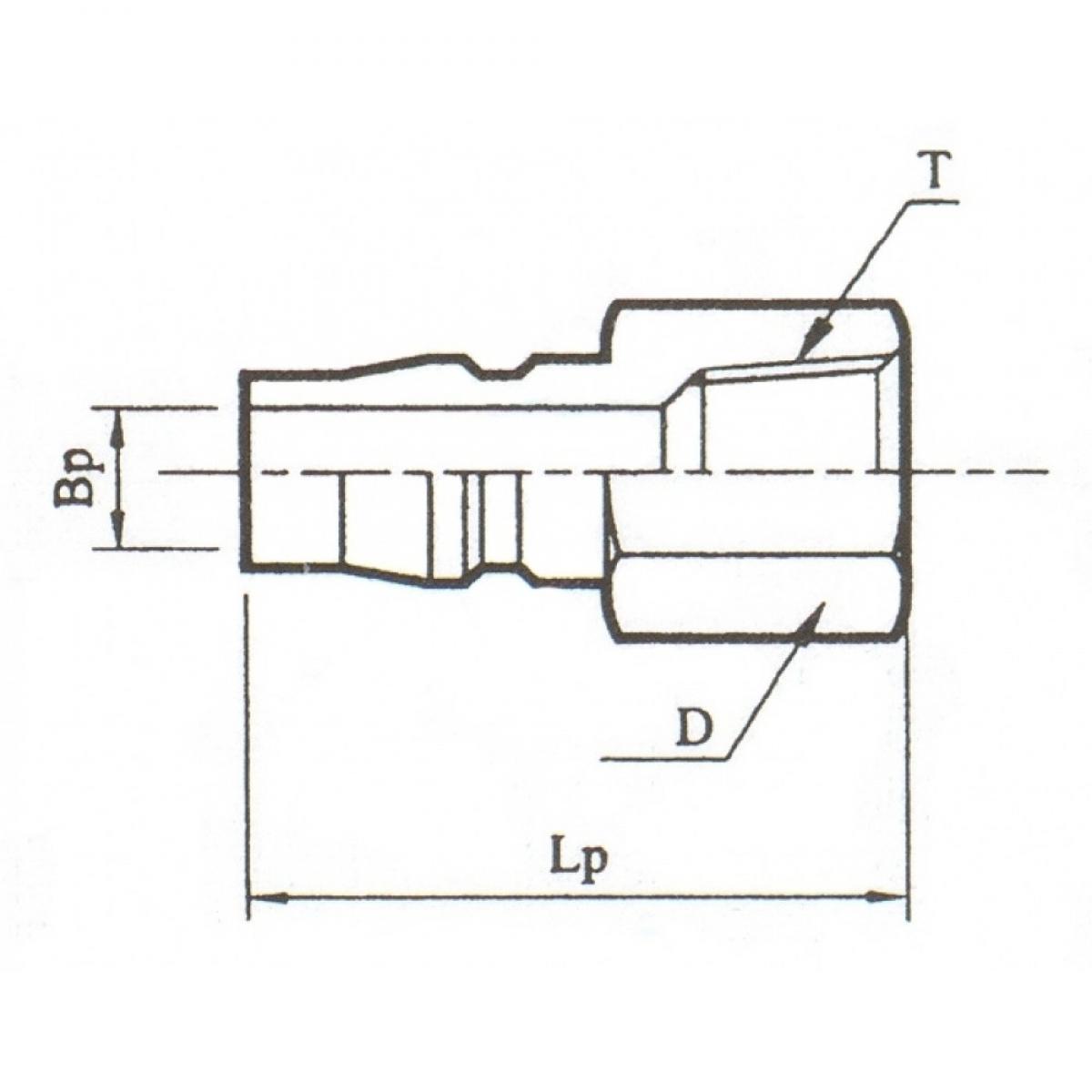 картинка Штуцер Kawasaki 46-DPF — Kawasaki-shop.ru